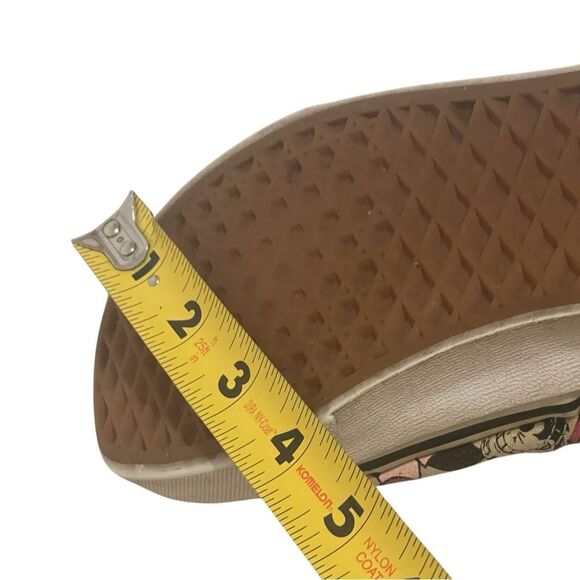 Disney Vans Alice in Wonderland Cheshire Cat Women’s Size 8 Sneakers Shoes Laces - Picture 11 of 15